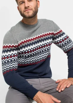 Hombre bonprix bonprix Jersey nórdico con algodón