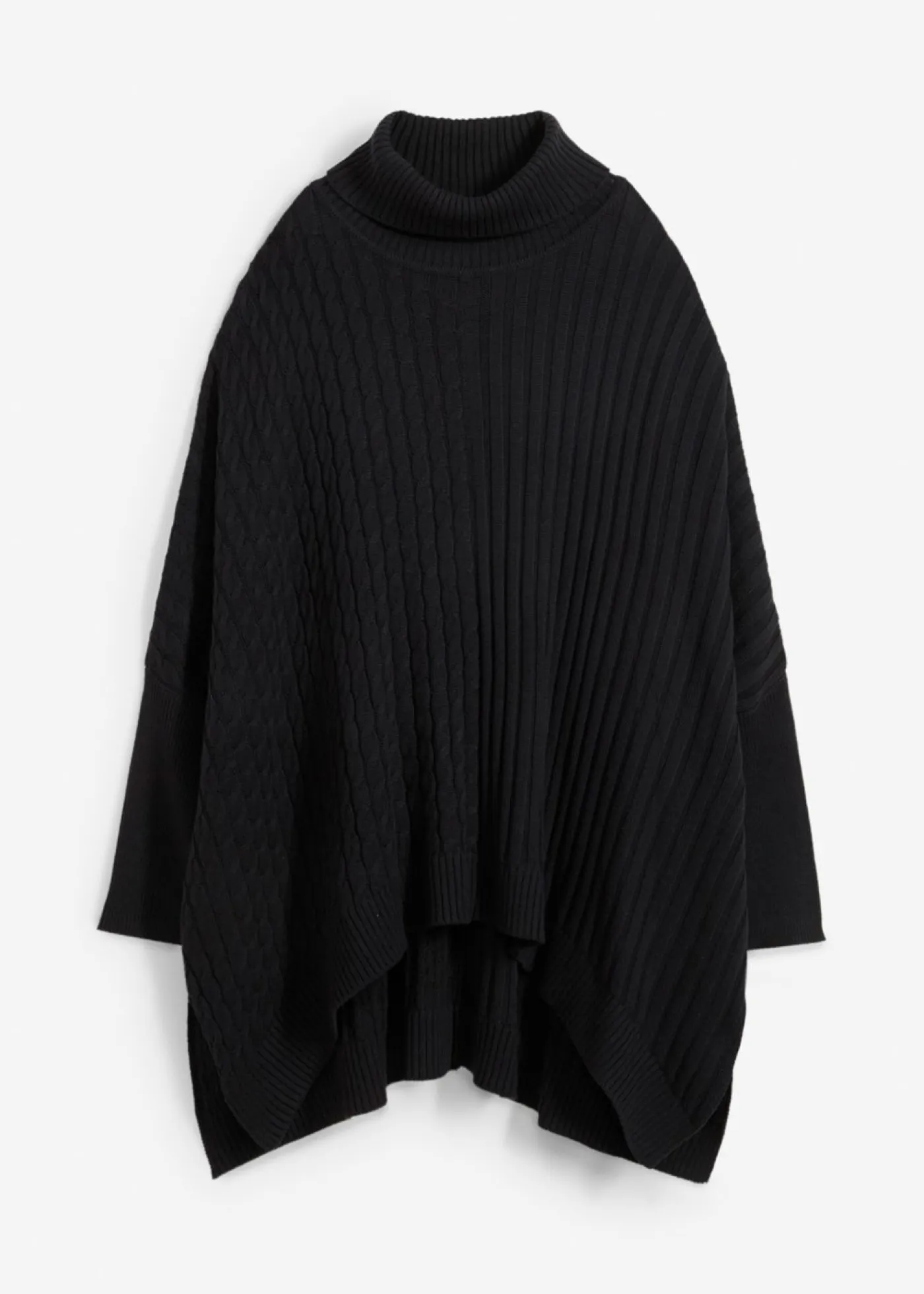 bonprix bonprix Jerséis|Ropa De Punto>Jersey oversize Negro