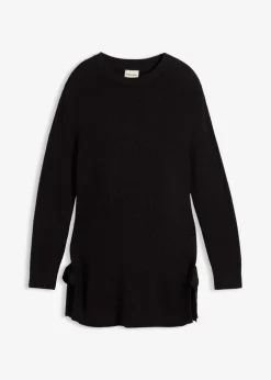 bonprix bonprix Premamá>Jersey premamá/de lactancia de algodón con contenido de lana Negro