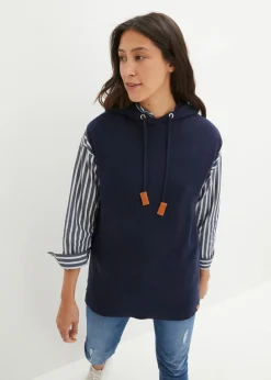 Mujer bonprix bonprix Jersey sin mangas con capucha