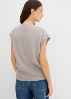 Mujer bonprix bonprix Jersey sin mangas oversized