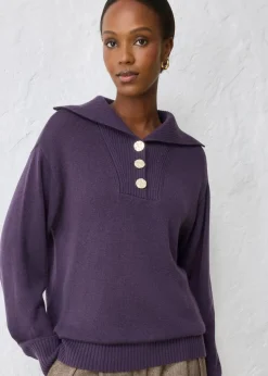 Mujer bonprix bonprix Jersey troyer con lana merina