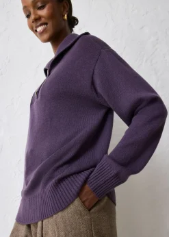 Mujer bonprix bonprix Jersey troyer con lana merina