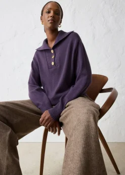 Mujer bonprix bonprix Jersey troyer con lana merina