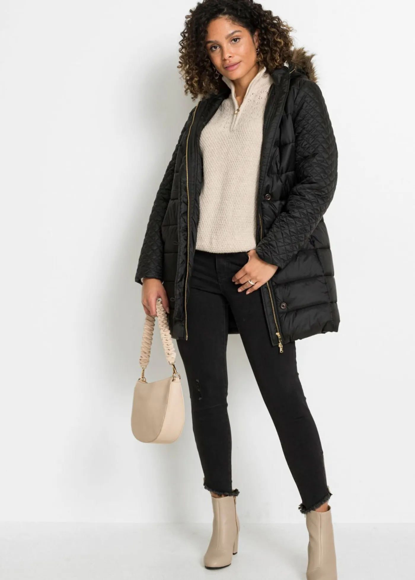 bonprix bonprix Jerséis>Jersey troyer con patrón ajour Arena