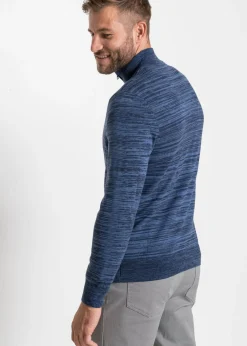 Hombre bonprix bonprix Jersey troyer jaspeado con algodón