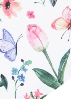 bonprix bonprix Juego de manteles con estampado de flores (4 unidades)