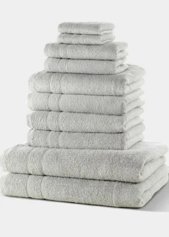 bonprix bonprix Juego de toallas de mano de algodón (10 piezas)
