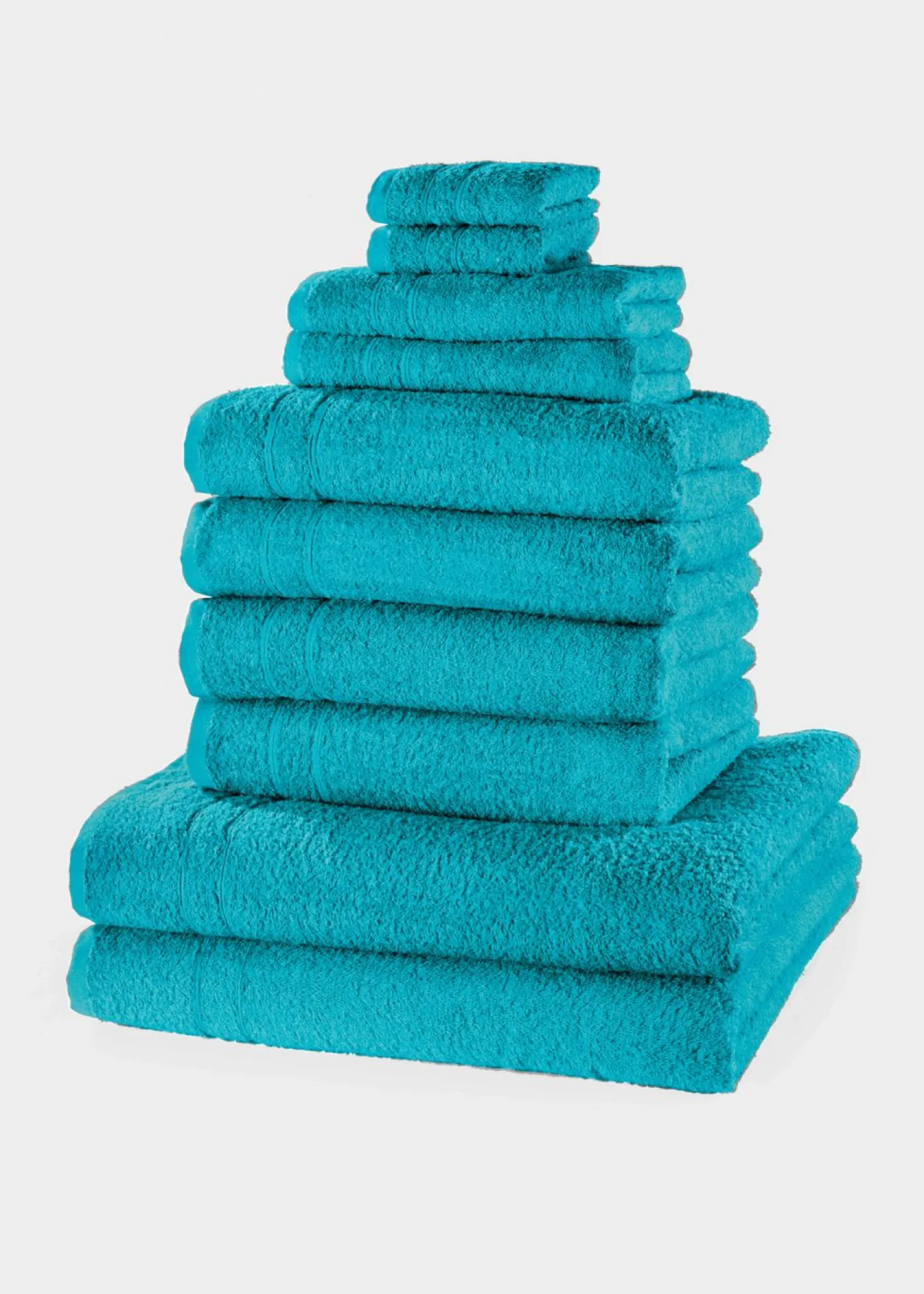 bonprix bonprix Muebles De Baño·Toallas De Baño|Toallas>Juego de toallas de mano de algodón (10 piezas) Azul petróleo