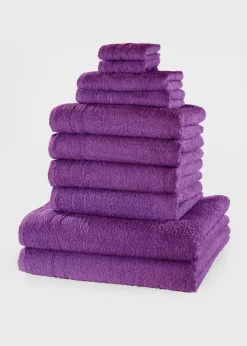 bonprix bonprix Juego de toallas de mano de algodón (10 piezas)