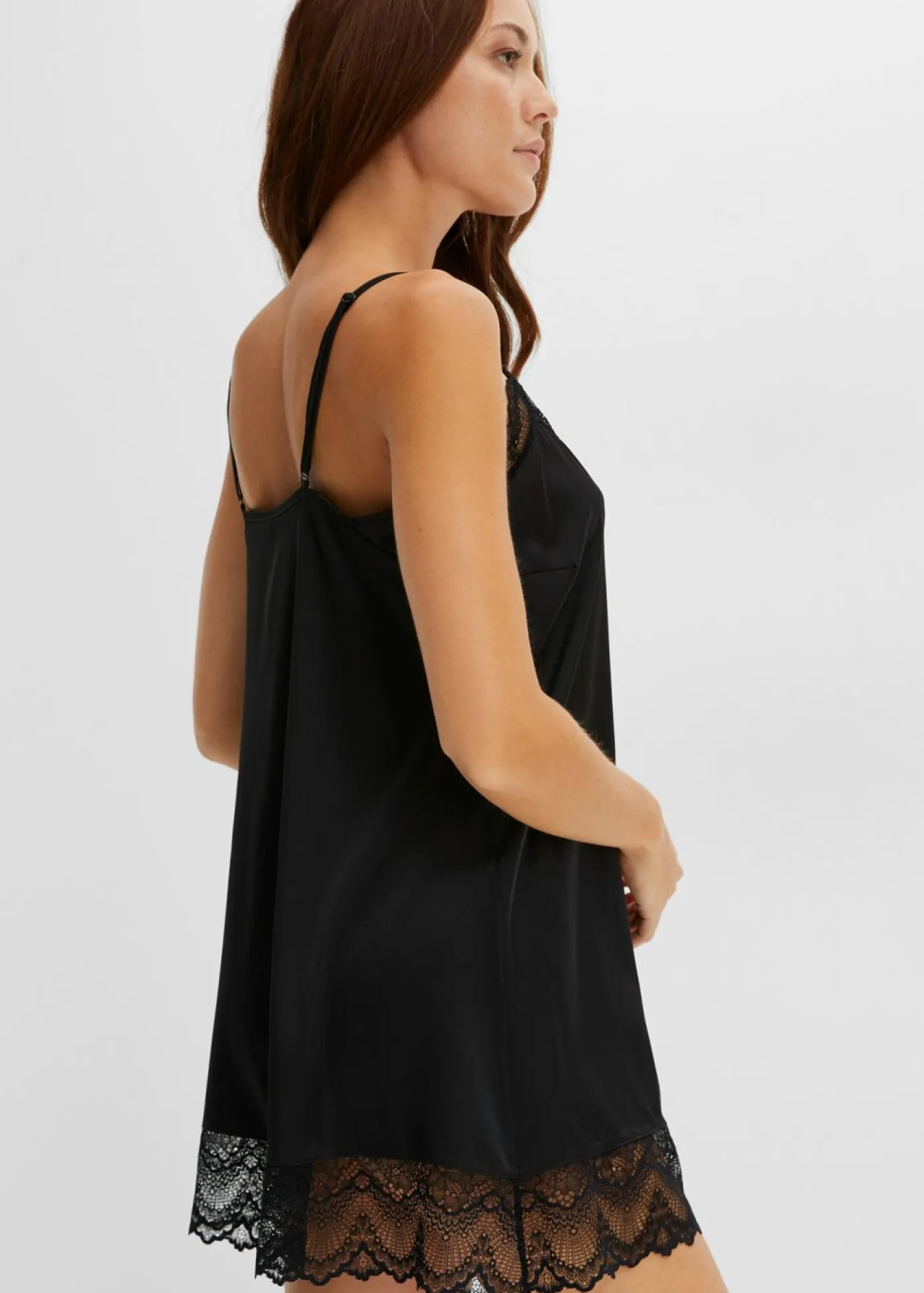 bonprix bonprix Corsés|Albornoces Y Batas>Kimono y Negligé (conjunto de 2 piezas) Negro