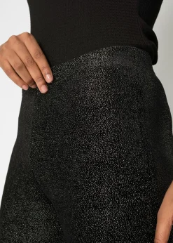 Mujer bonprix bonprix Leggings brillantes de terciopelo