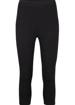 bonprix bonprix Básicos|Pantalones>Leggings capri con cinturilla cómoda Negro