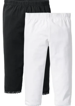 Niños bonprix bonprix Leggings capri de algodón orgánico (2 unidades)