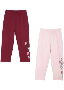 Niños bonprix bonprix Leggings capri de algodón orgánico (2 unidades)