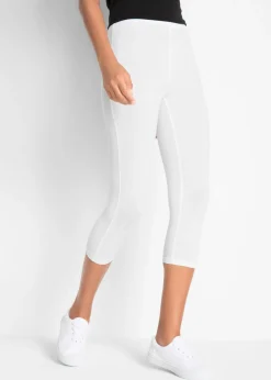 Mujer bonprix bonprix Leggings capri de corte ajustado (2 unidades)