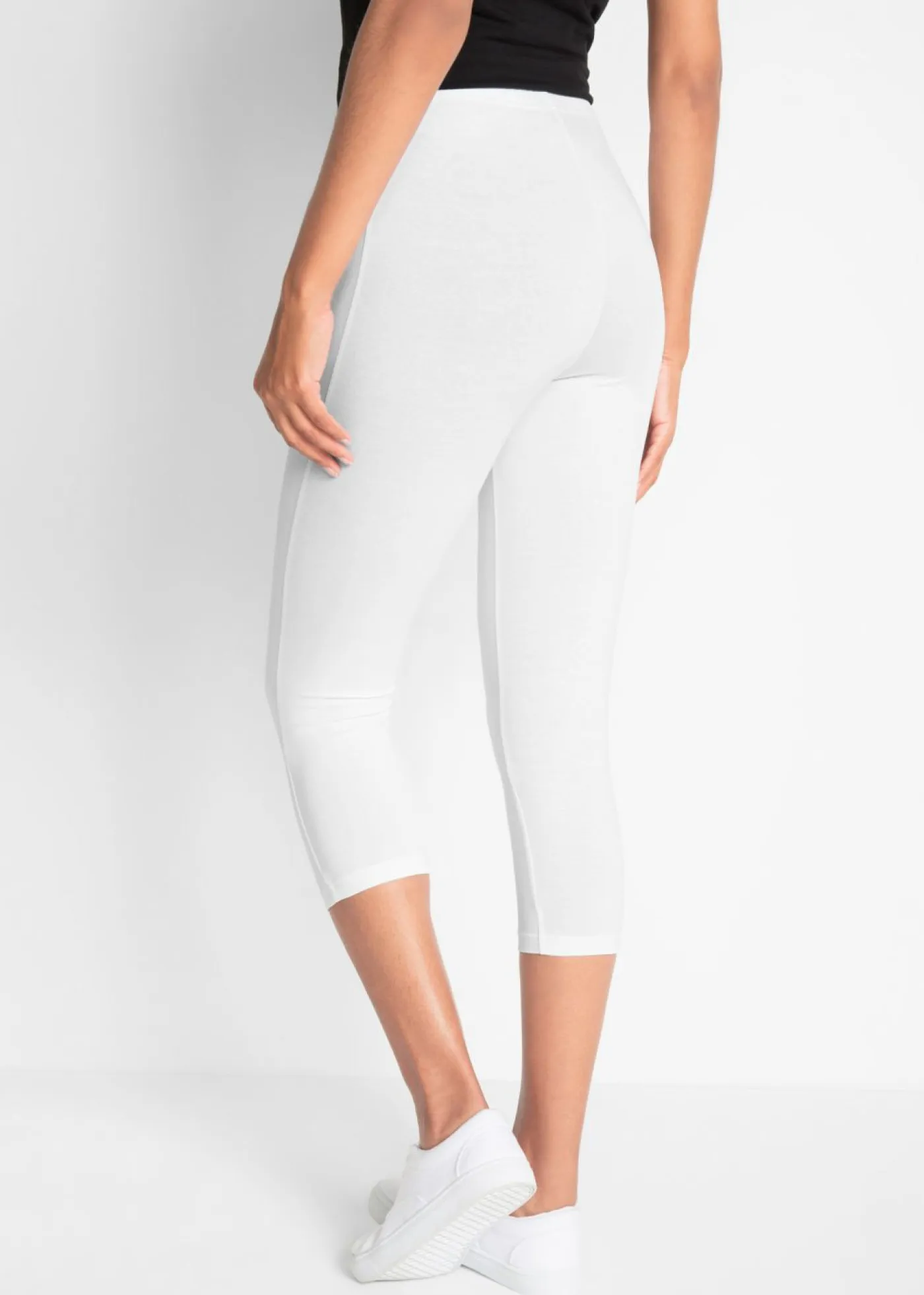 Mujer bonprix bonprix Leggings capri de corte ajustado (2 unidades)