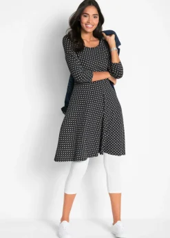 Mujer bonprix bonprix Leggings capri de corte ajustado (2 unidades)