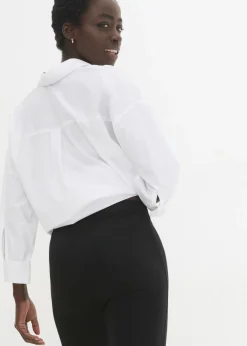 Mujer bonprix bonprix Leggings capri de mezcla de algodón