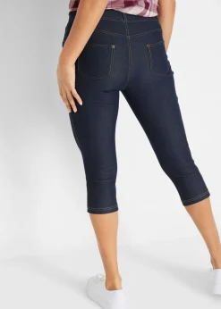 Mujer bonprix bonprix Leggings capri efecto vaquero