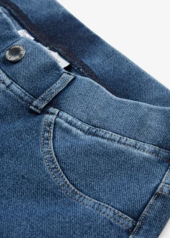 bonprix bonprix Pantalones>Leggings con aspecto de vaquero Azul