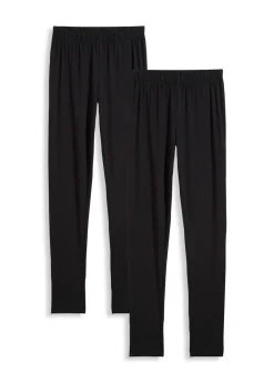 Niños bonprix bonprix Leggings confeccionados con una mezcla de algodón ecológico orgánico (2 unidades)