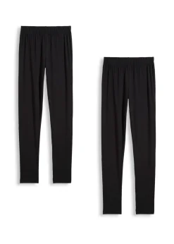 Niños bonprix bonprix Leggings confeccionados con una mezcla de algodón ecológico orgánico (2 unidades)