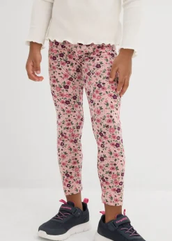 Niños bonprix bonprix Leggings confeccionados con una mezcla de algodón ecológico orgánico (2 unidades)