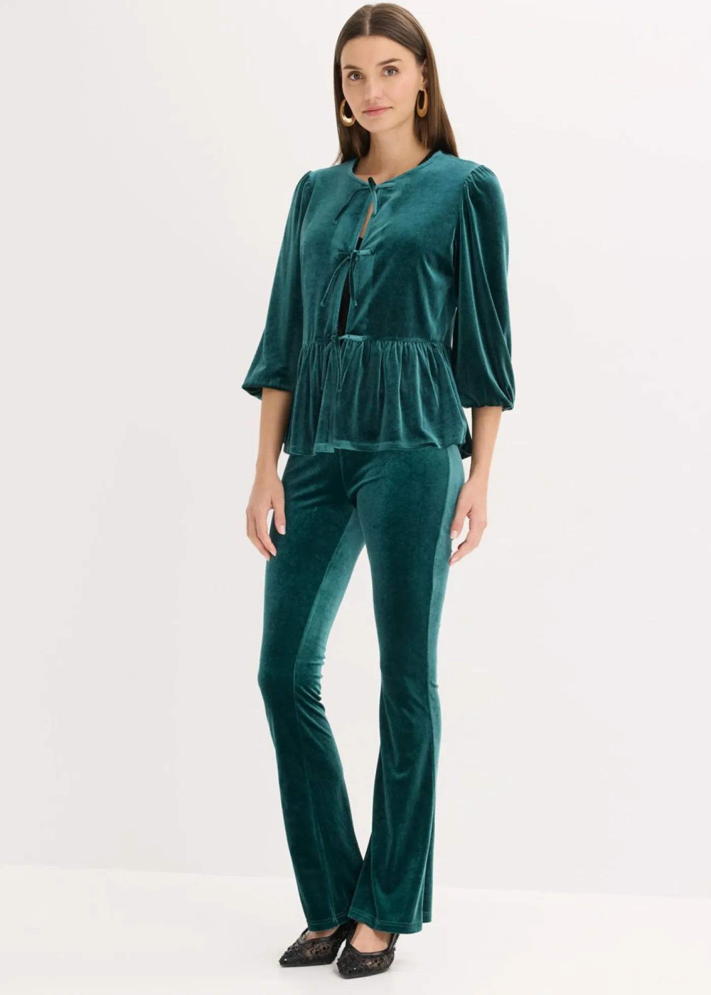 Mujer bonprix bonprix Leggings de terciopelo suave