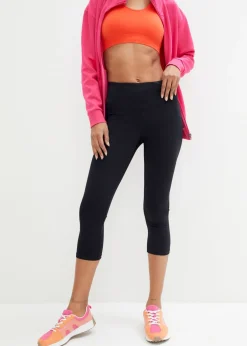 Mujer bonprix bonprix Leggings deportivos moldeadores con bolsillo y largo capri