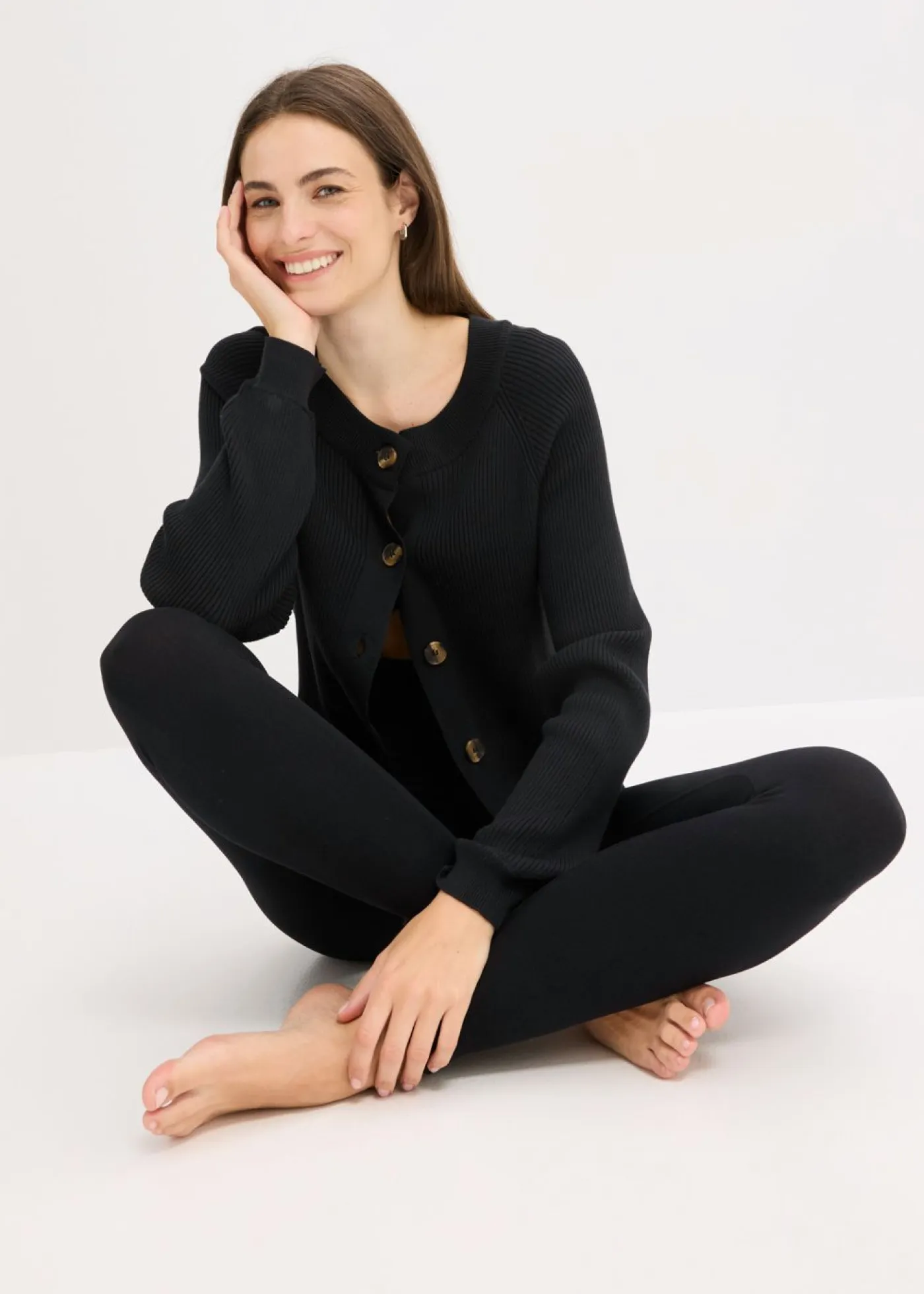 Mujer bonprix bpc bonprix collection Leggings moldeadores tipo media sin costuras