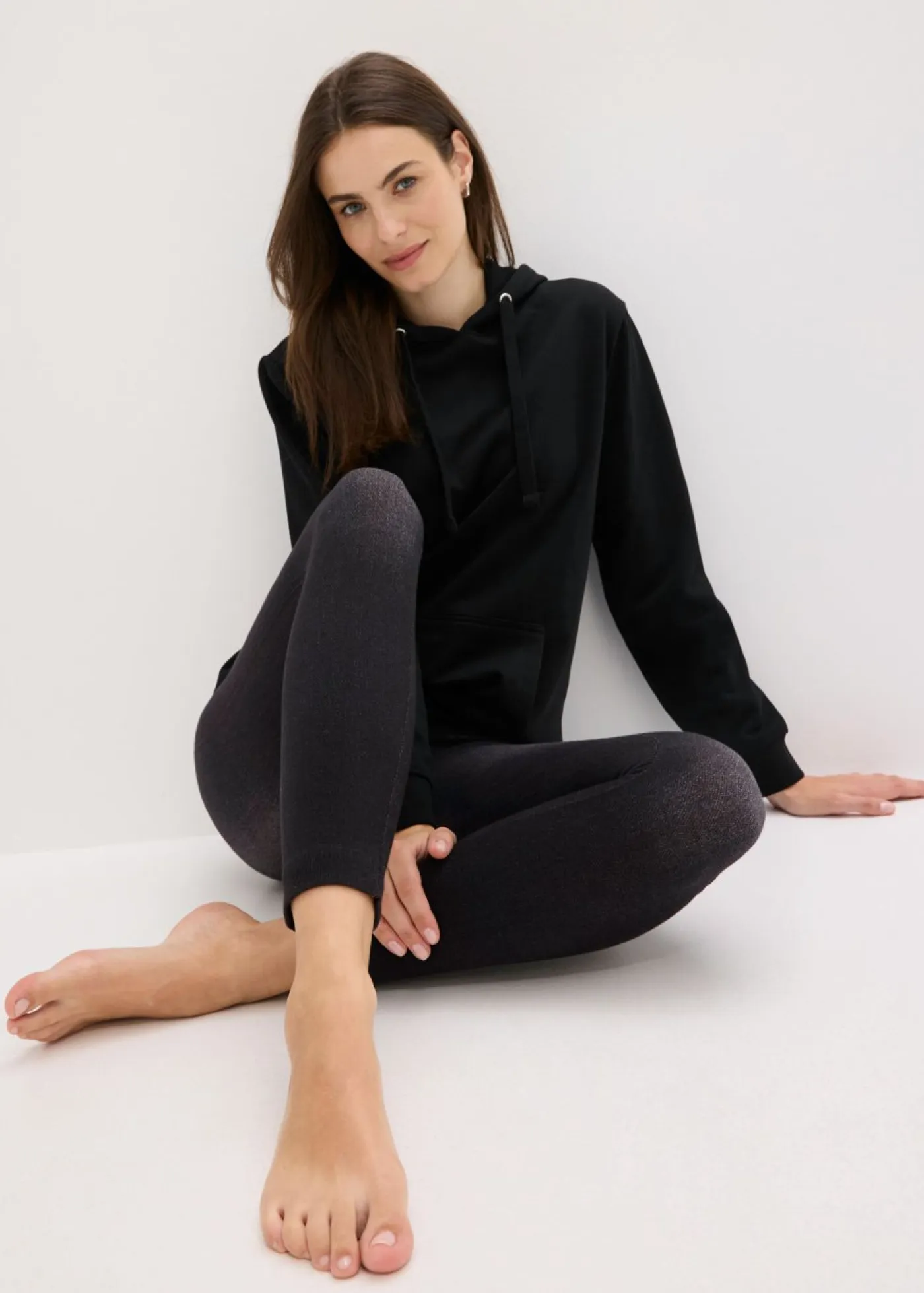 bonprix bonprix Ropa Interior Moldeadora|Medias, Panties Y Calcetines>Leggings tipo medias, moldeadores, en look vaquero Negro de aspecto vaquero