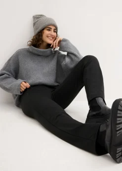 Mujer bonprix bonprix Leggings térmico con bolsillos con cremallera