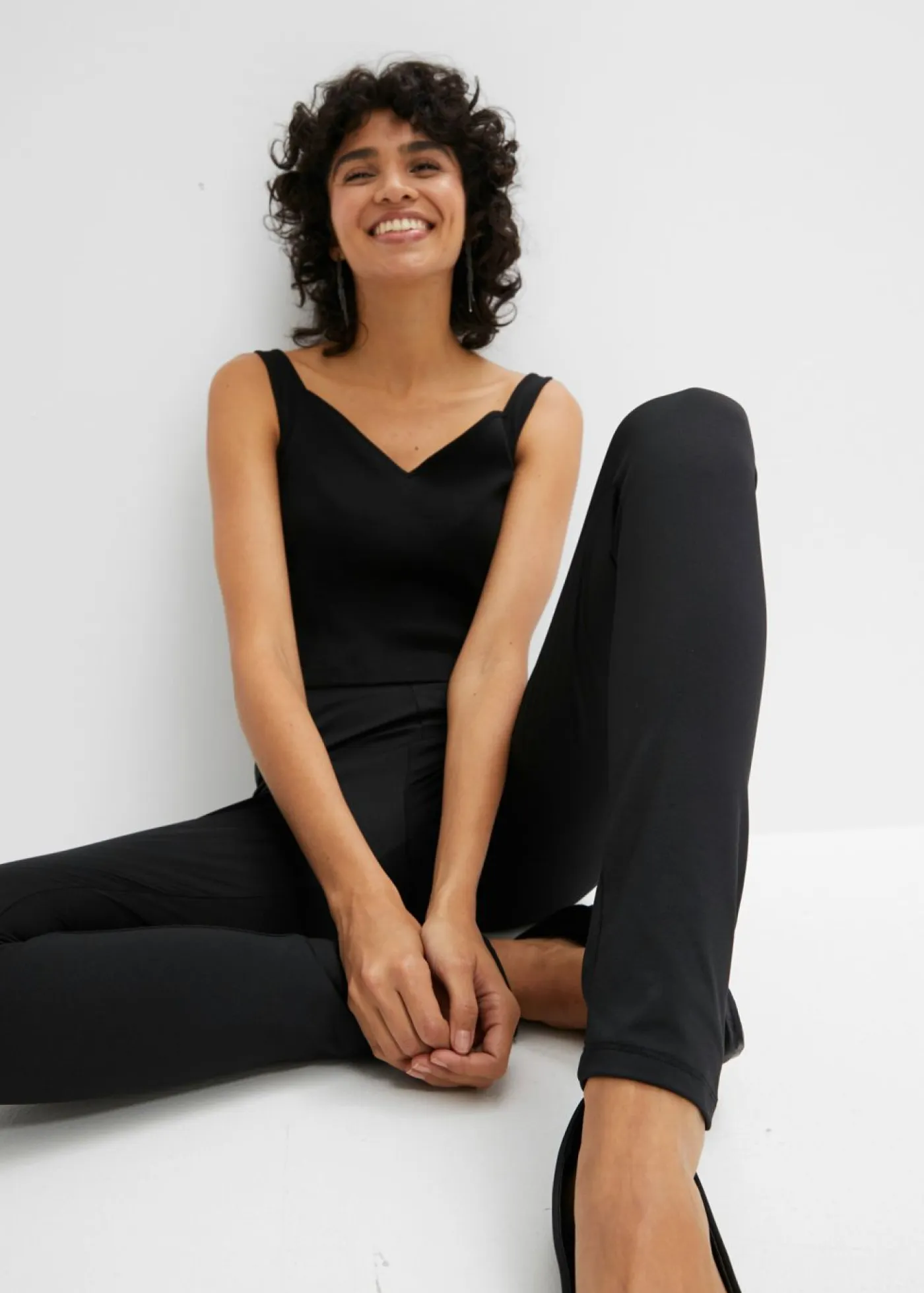 Mujer bonprix bonprix Leggings térmicos de talle alto con cintura alta y cómoda