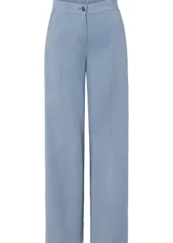 bonprix bonprix Pantalones|Novedades>Ligero pantalón Marlene con viscosa Azul mate