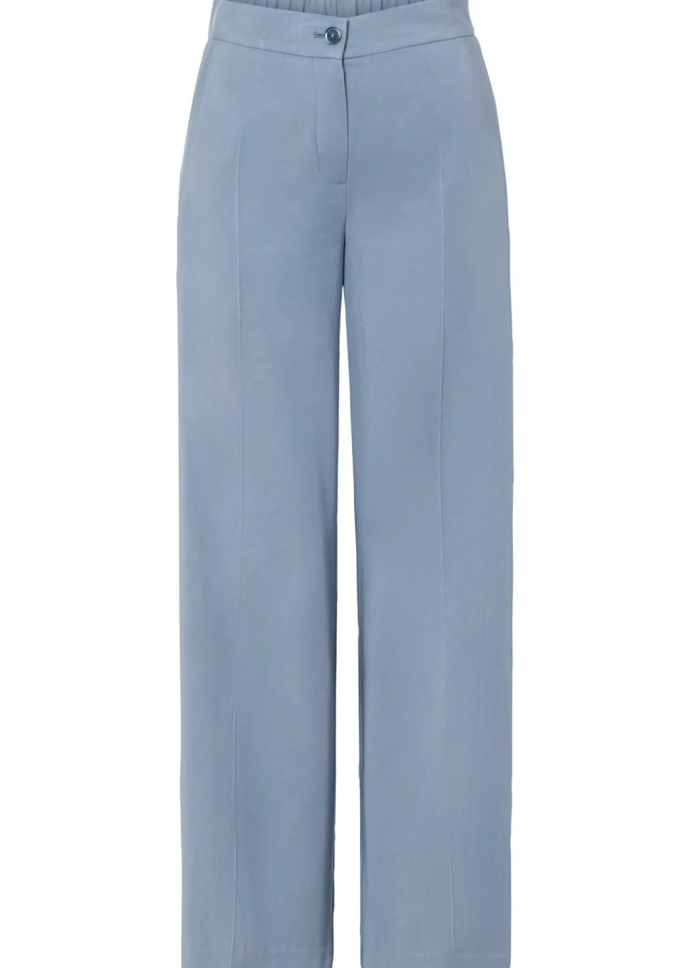 bonprix bonprix Pantalones|Novedades>Ligero pantalón Marlene con viscosa Azul mate