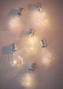 bonprix bonprix Muebles De Exterior·Decoración E Iluminación De Jardín|Decoración De Jardín>Lámpara decorativa solar (6 unidades) Sin color