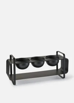 bonprix bonprix Muebles De Exterior·Decoración E Iluminación De Jardín|Accesorios De Cocina>Macetas con soporte Negro