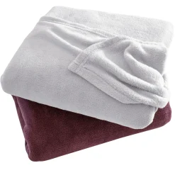 bonprix bonprix Muebles De Dormitorio·Colchas Y Mantas|Muebles De Sala De Estar·Mantas Y Cubresofás>Manta con tacto Cashmere púrpura oscuro