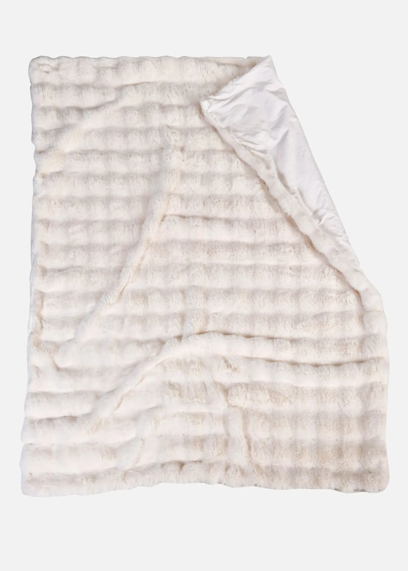 bonprix bonprix Colchas Y Cubrecamas>Manta de suave de pelo sintético Crema