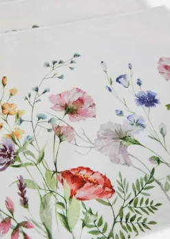 bonprix bonprix Primavera|Vajilla>Manteles individuales con estampado de flores (4 unidades) blanco-multicolor