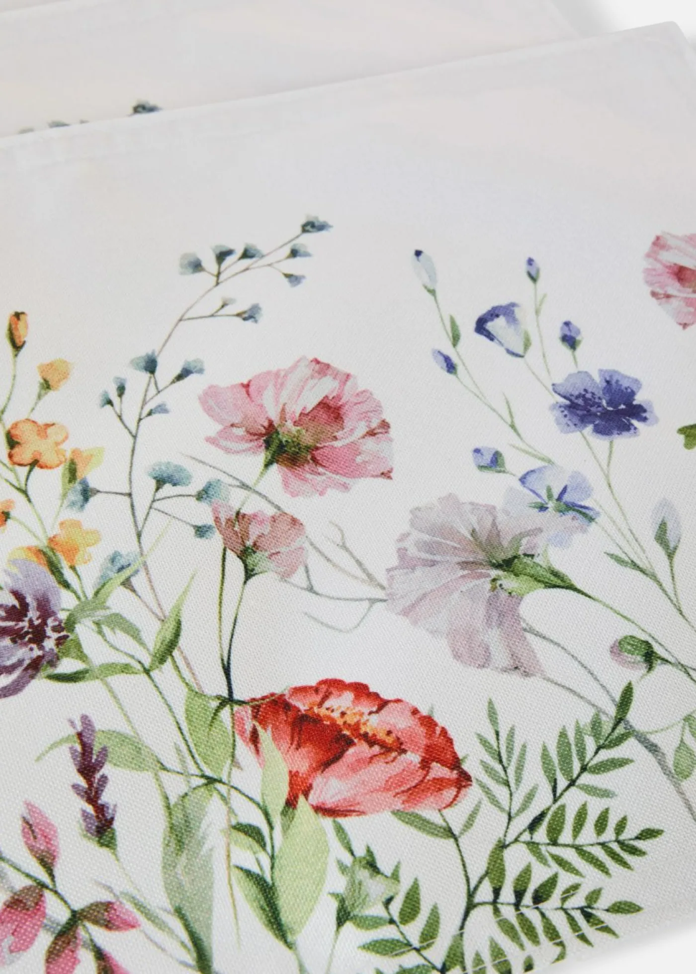 bonprix bonprix Primavera|Vajilla>Manteles individuales con estampado de flores (4 unidades) blanco-multicolor