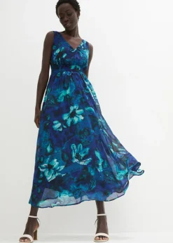 Mujer bonprix bonprix Maxivestido con estampado tropical