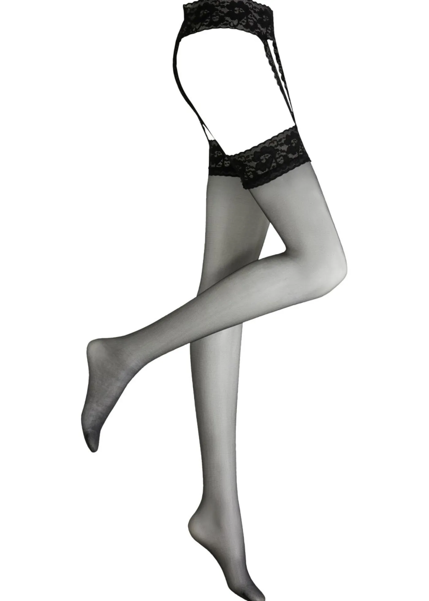 Mujer bonprix bonprix Medias con liga y liguero 20 den