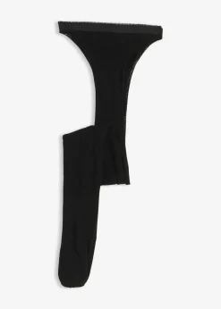 Mujer bonprix bonprix Medias de 30 den con liga y cinturón