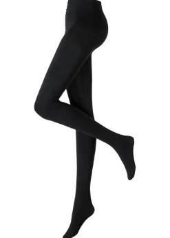 bonprix bonprix Ropa Interior Térmica|Medias, Panties Y Calcetines>Medias térmicas con polar suave, 100 den Negro