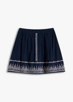 bonprix bonprix Faldas>Minifalda Azul marino