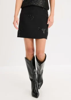 bonprix bonprix Faldas>Minifalda Negro