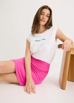 Mujer bonprix bonprix Minifalda con fruncidos