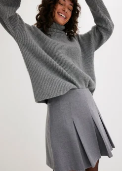 Mujer bonprix bonprix Minifalda de mezcla de viscosa